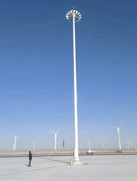 瓜州高速路服务区察隅高杆灯项目